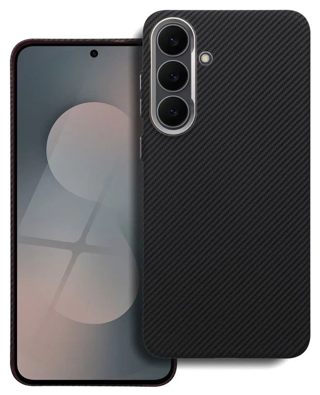 Smart Samsung Galaxy S26+ Kevlar MagSafe dėklas, juoda, 2 nuotrauka